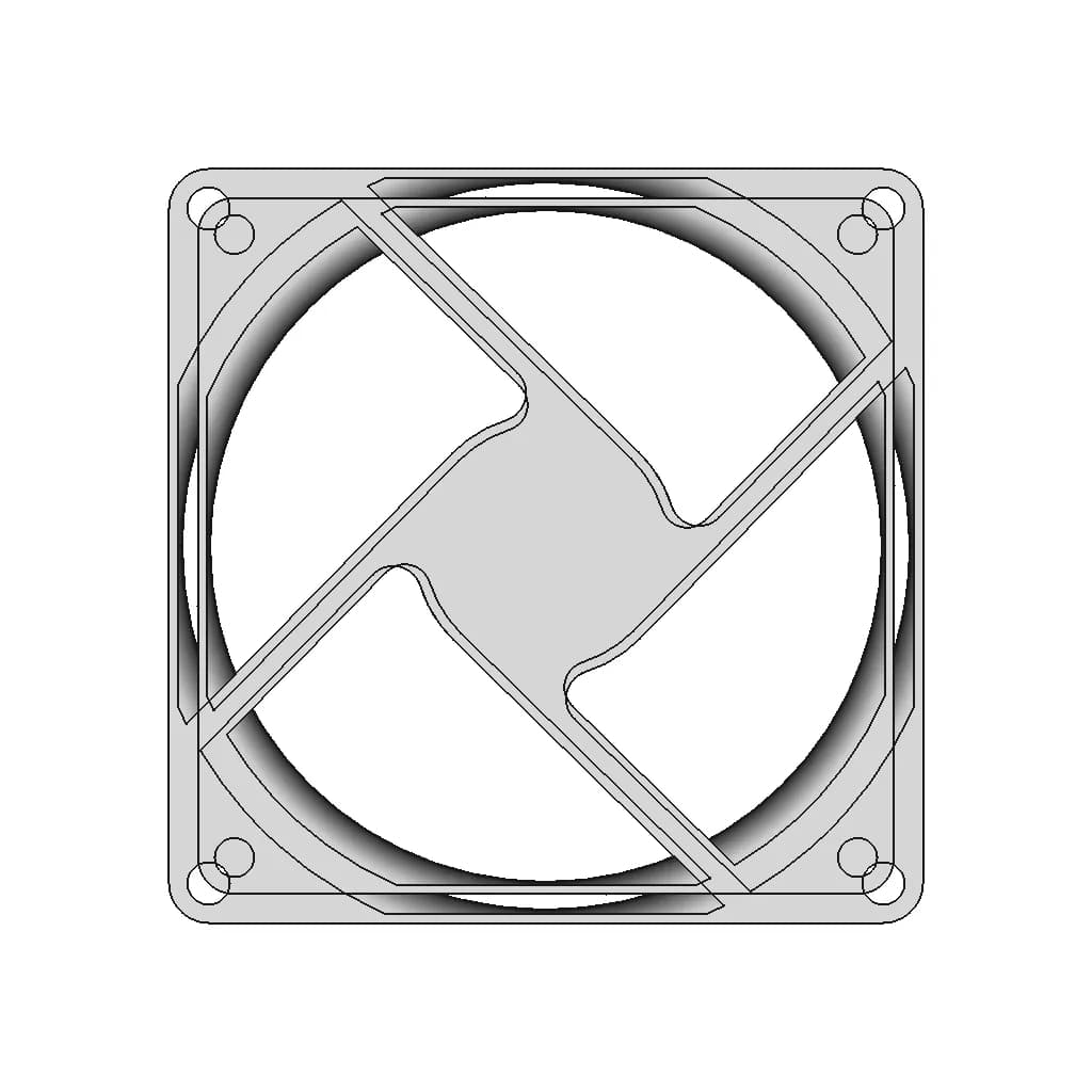 80Mm Case Fan - Downloadable CAD Representation_0_0_degree_snapshot