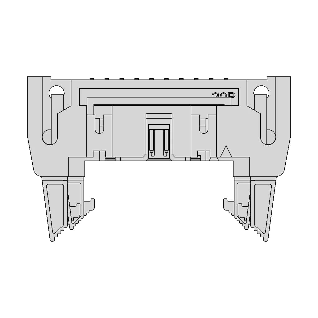 Scm-20R (Idcc-20Mr) (Ds1011-20R) - Downloadable CAD Representation_0_0_degree_snapshot