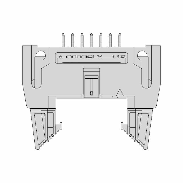 Scm-14 (Ds1011-14S)/(Idcc-14Ms) Type Connector - Standard Mechanical Component