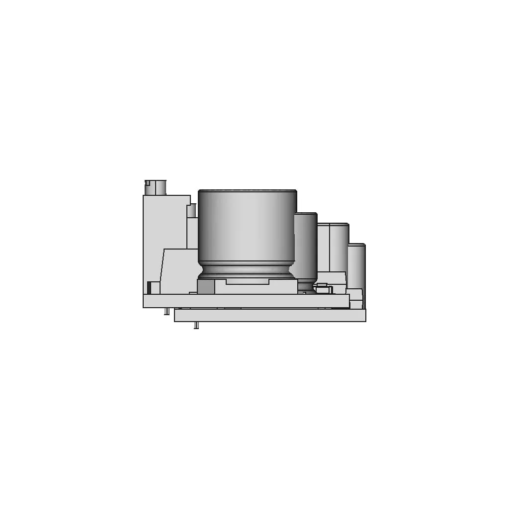 Lm2596-Dc-Dc-Buck-Converter-Module | 3D Engineering Design File_0_90_degree_snapshot