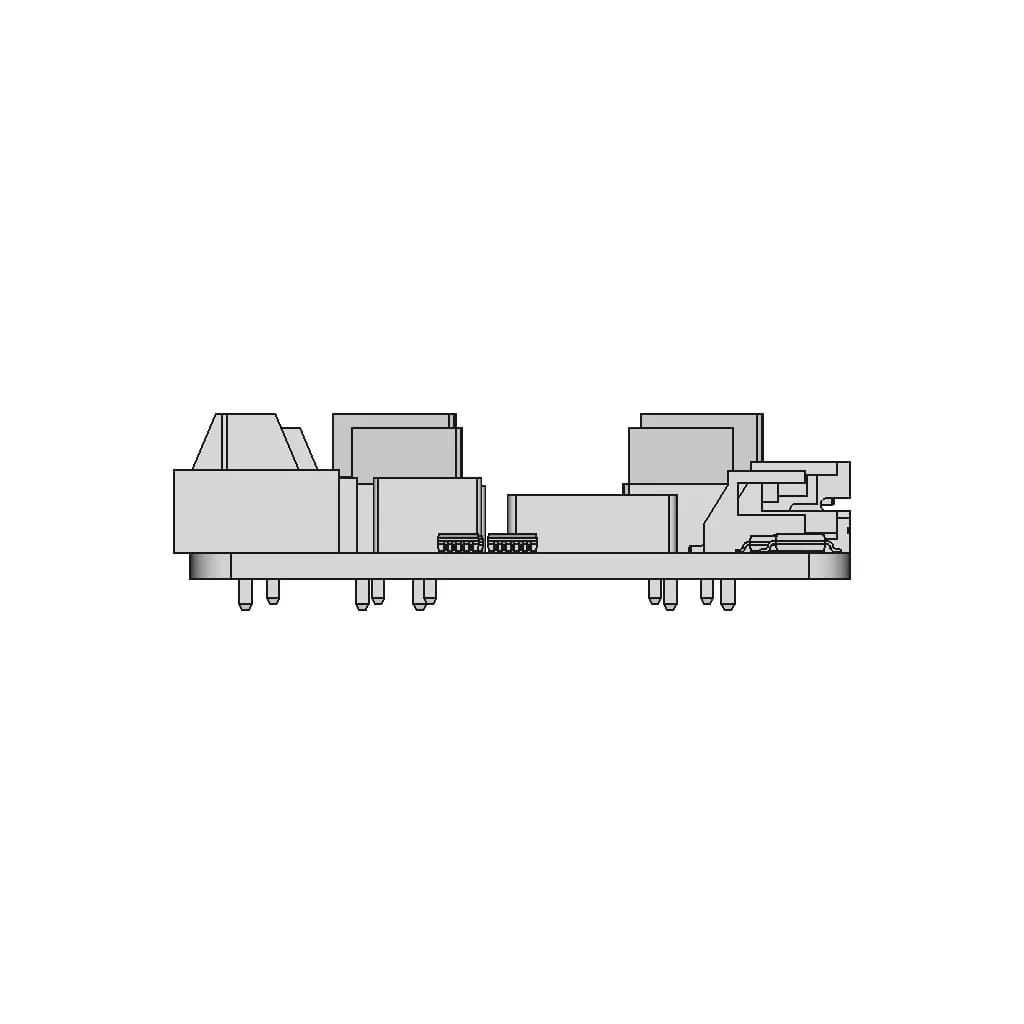 Waveshare Solar Power Manager (D) - Downloadable CAD Representation_0_270_degree_snapshot