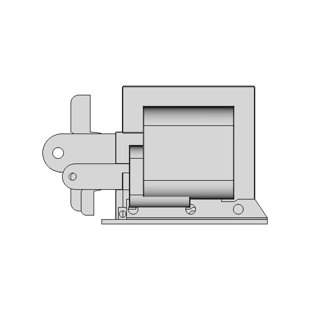 Dormeyer 120 Vac 60 Hz Solenoid (2005-M-1) | High-Quality CAD Model_0_270_degree_snapshot