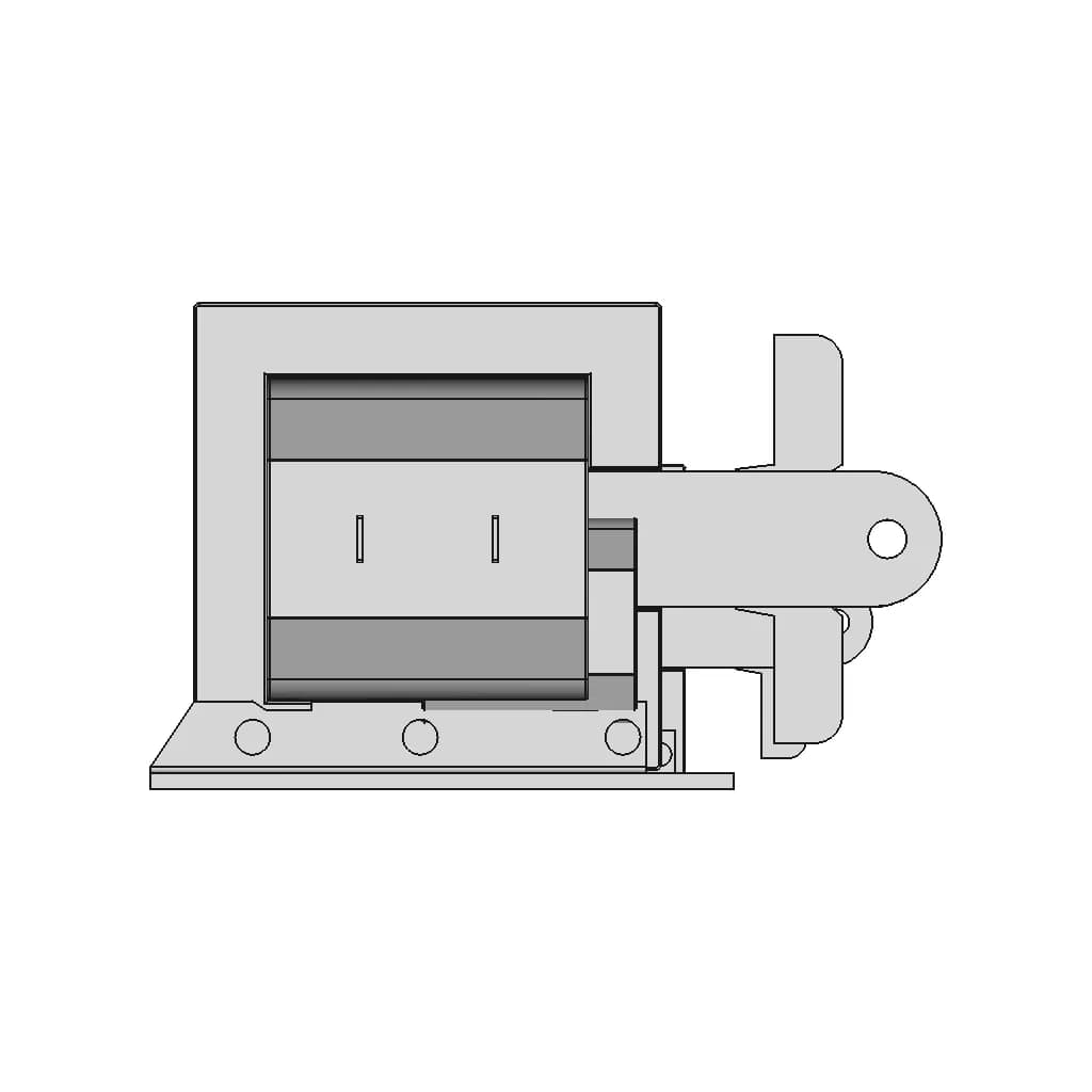 Dormeyer 120 Vac 60 Hz Solenoid (2005-M-1) | High-Quality CAD Model_0_90_degree_snapshot