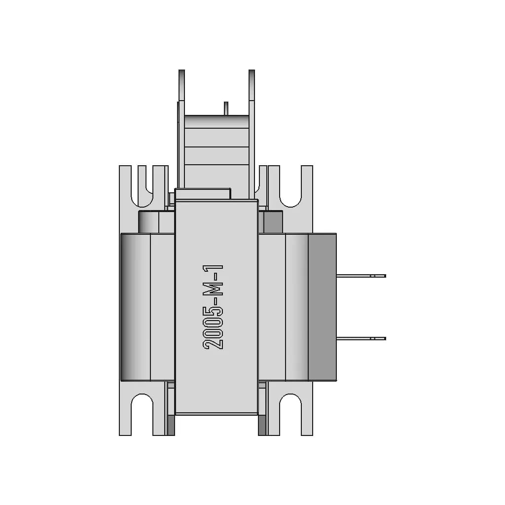 Dormeyer 120 Vac 60 Hz Solenoid (2005-M-1) | High-Quality CAD Model_270_0_degree_snapshot