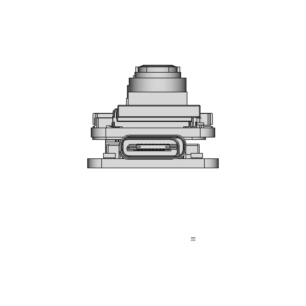 Seeed Studio Xiao Esp32S3 Sense | 3D Engineering Design File_0_90_degree_snapshot