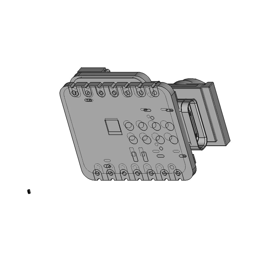 Seeed Studio Xiao Esp32S3 Sense | 3D Engineering Design File_60_30_degree_snapshot
