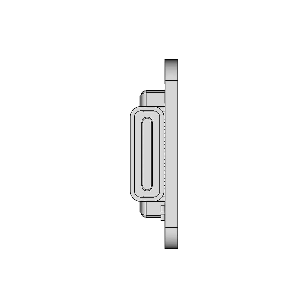 Seeed Studio Xiao Samd21 Aka Seeeduino Xiao - Downloadable CAD Representation_0_90_degree_snapshot