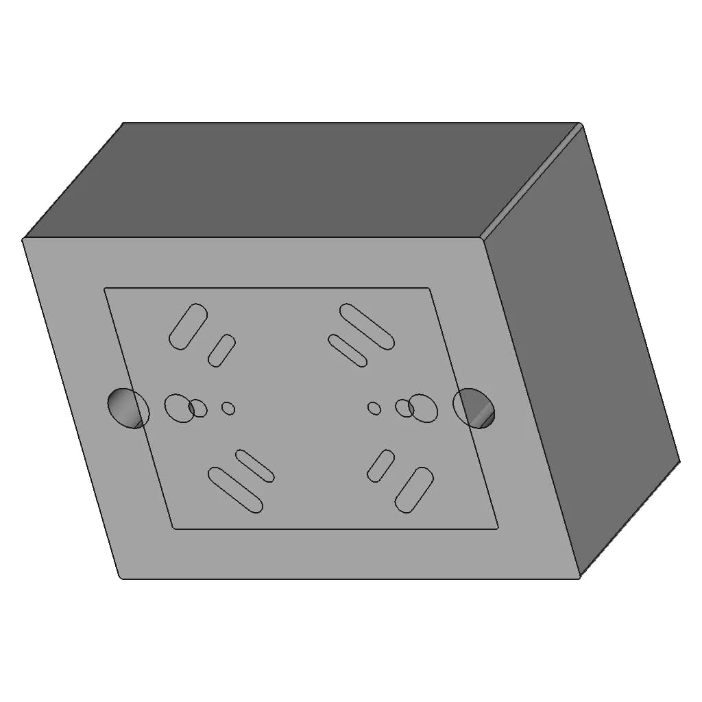 Cover For Electrical Box | 3D Engineering Design File_60_30_degree_snapshot