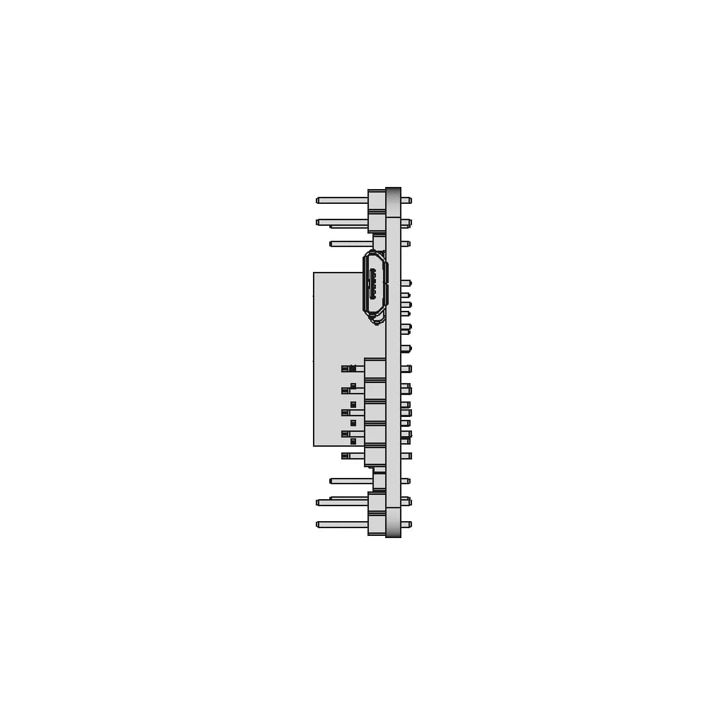 Stm32F407 Vet6 - Standard Mechanical Component_0_90_degree_snapshot