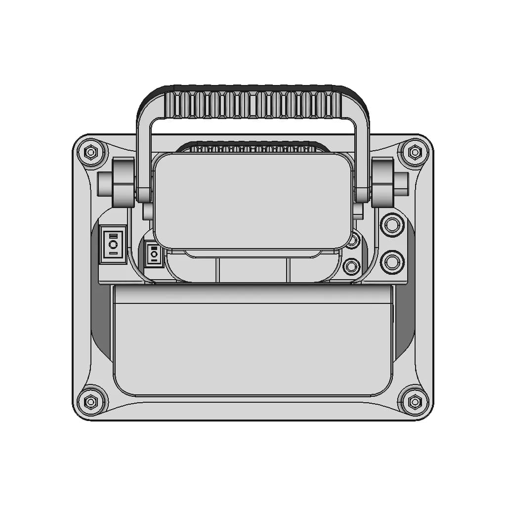 Diy Searchlight - Downloadable CAD Representation_90_0_degree_snapshot