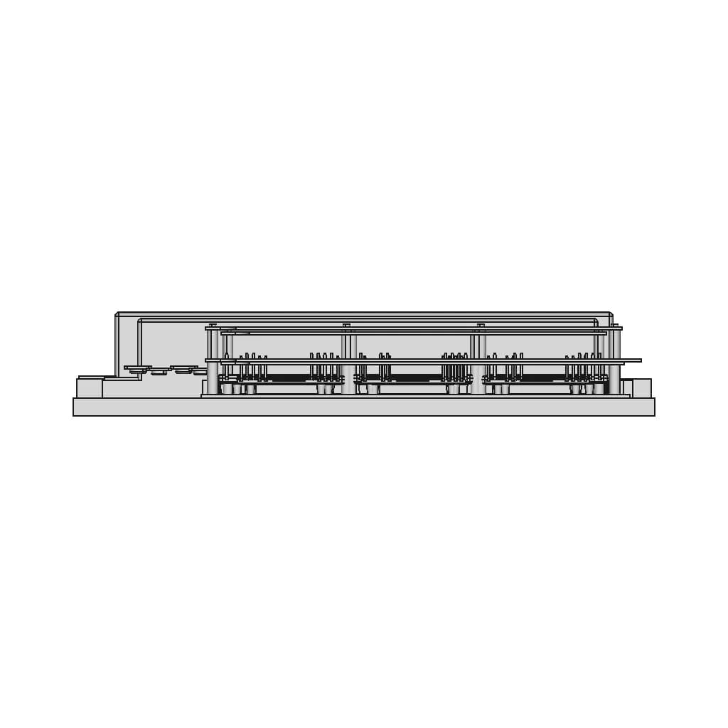 Inverter Brick With Separated Heatsink | High-Quality CAD Model_90_0_degree_snapshot