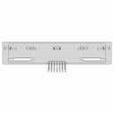 5 Channel Ir Sensor Array - Downloadable CAD Representation_90_0_degree_snapshot