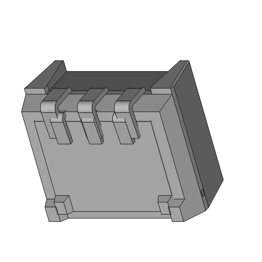 Irm5042B,Sltp312S,Chq0038S Ir Receiver,38Khz，红外接收头 | High-Quality CAD Model_60_30_degree_snapshot