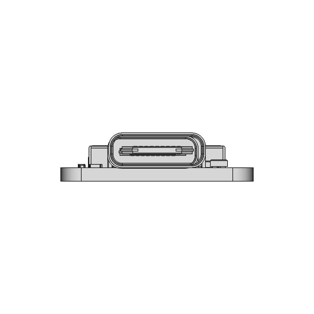 Seeed Studio Xiao Nrf52840 (Sense) | 3D Engineering Design File_0_90_degree_snapshot