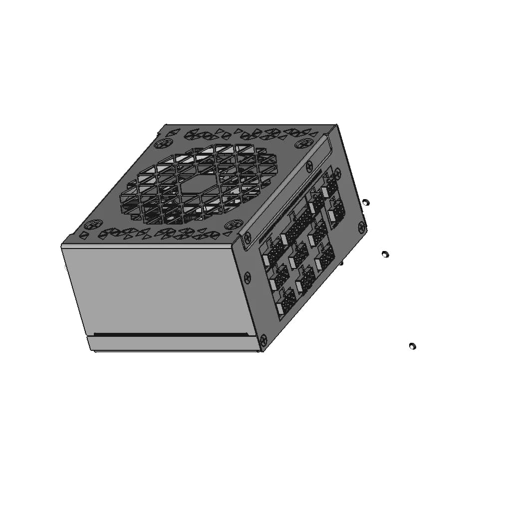 Corsair Sf1000 | 3D Engineering Design File_60_30_degree_snapshot