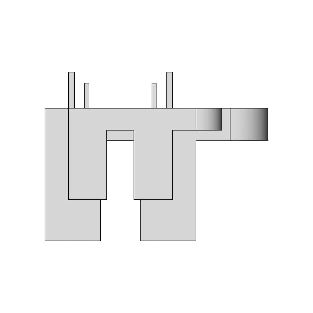 Slotted Optical Switch - Standard Mechanical Component_270_0_degree_snapshot