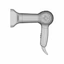 Hair Dryer - Product Design - Solidworks - Downloadable CAD Representation_0_90_degree_snapshot