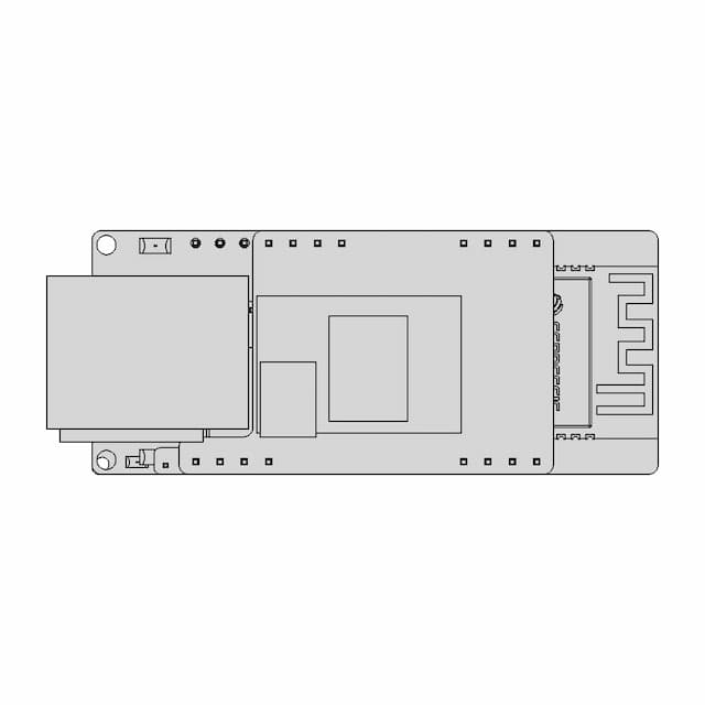 Wt32-Eth01-Evo Poe | 3D Engineering Design File