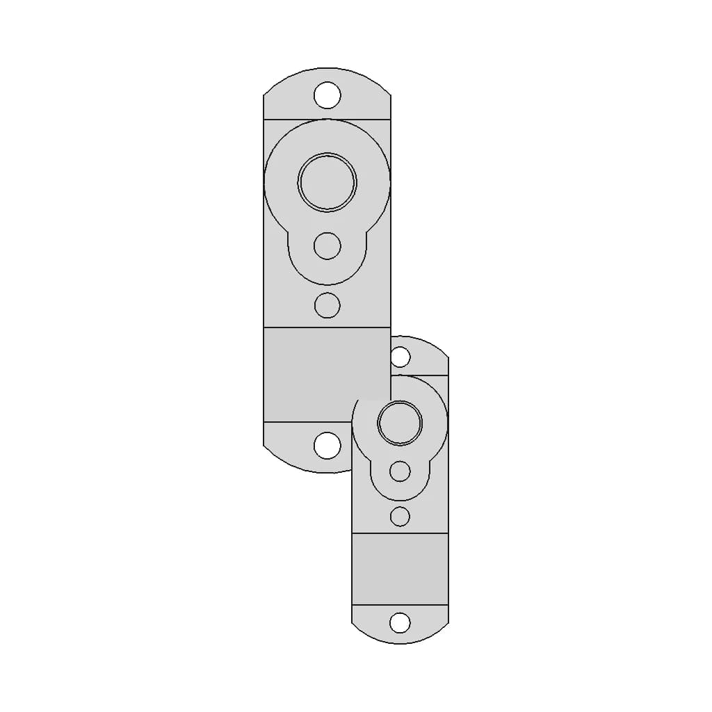 Gh-S43D Servo Motor | High-Quality CAD Model_0_0_degree_snapshot
