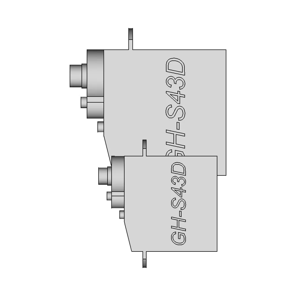 Gh-S43D Servo Motor | High-Quality CAD Model_0_90_degree_snapshot