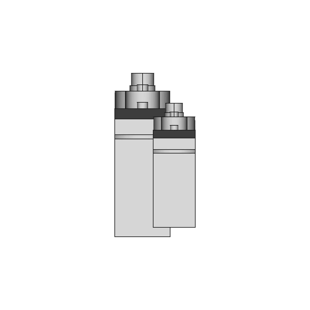 Gh-S43D Servo Motor | High-Quality CAD Model_90_0_degree_snapshot