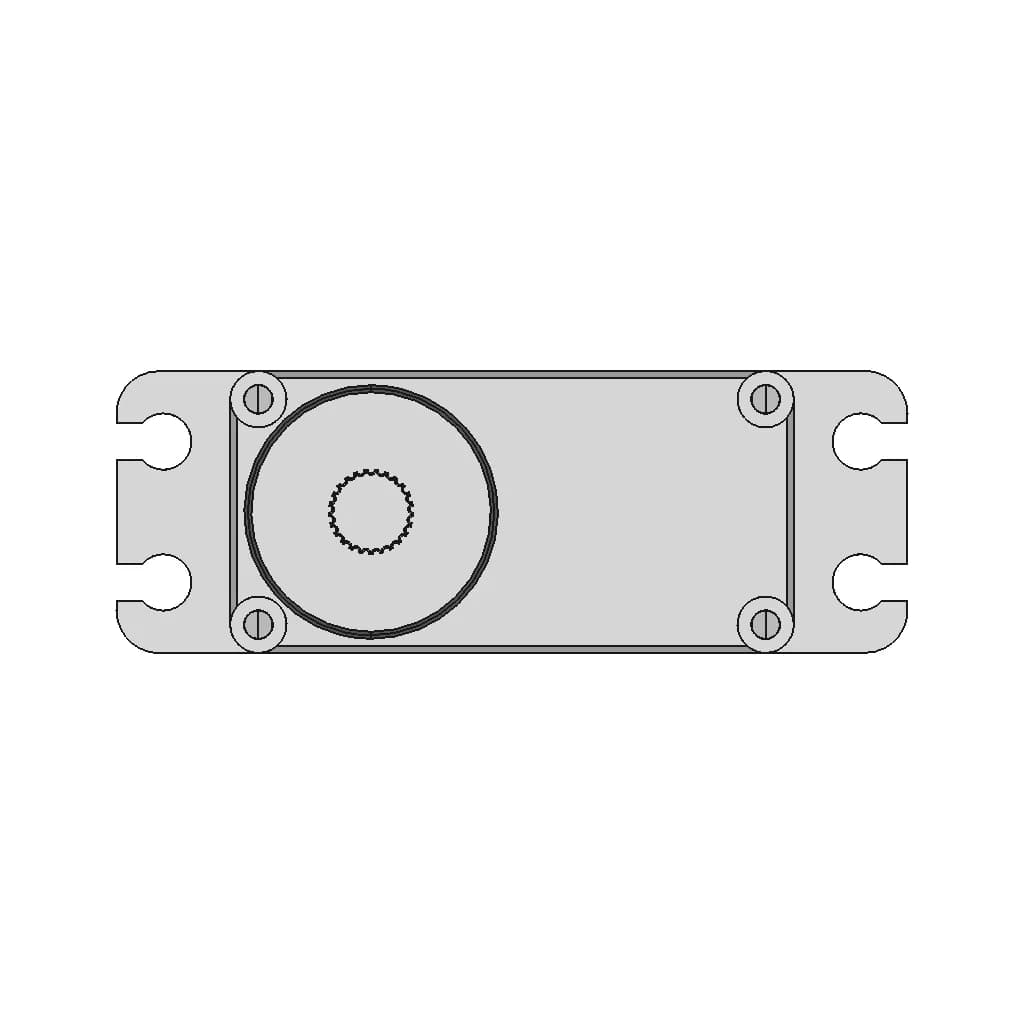 Mks Servo Motor - Hbl 599 | High-Quality CAD Model_270_0_degree_snapshot