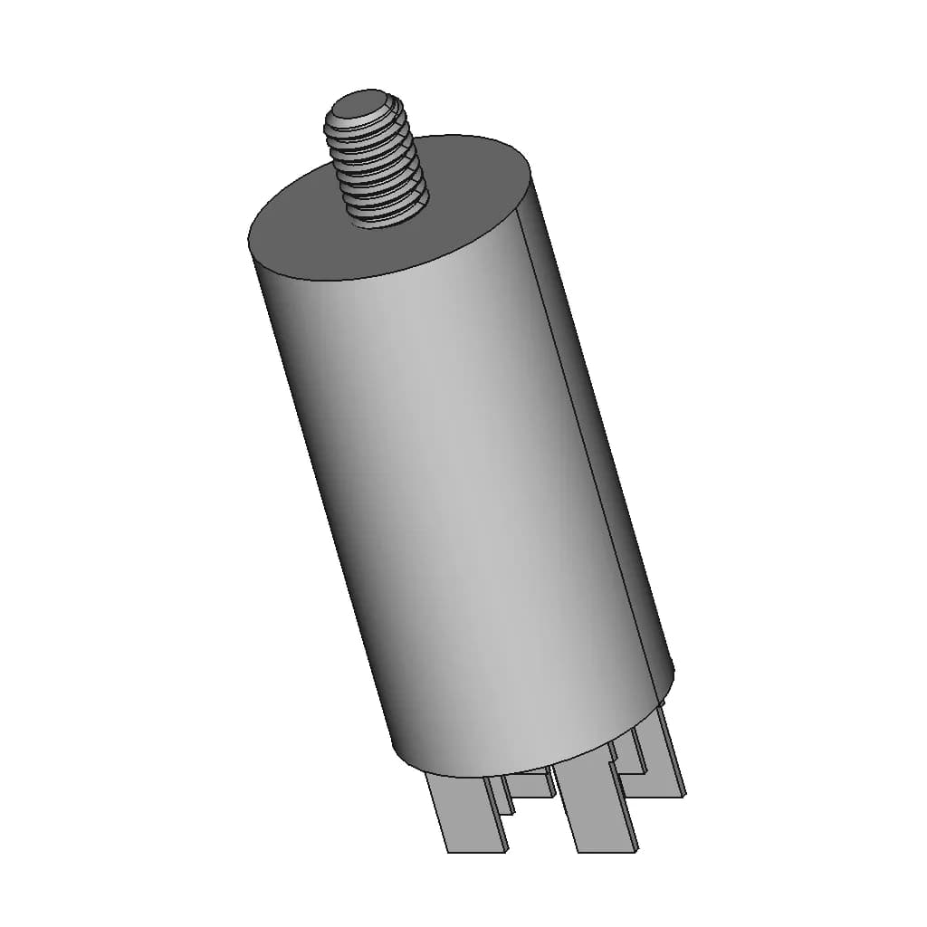 Ducati Energia 416100127 2Μf Draft_1 | High-Quality CAD Model_60_30_degree_snapshot