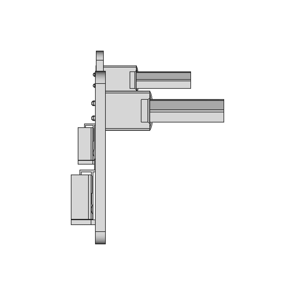 Micro Hdmi Adapter Vertical - Downloadable CAD Representation_0_90_degree_snapshot