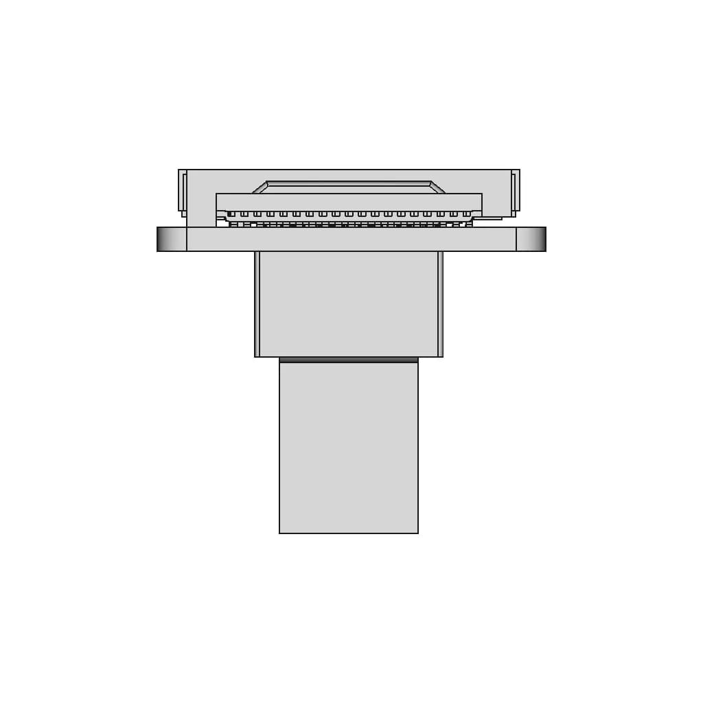 Micro Hdmi Adapter Vertical - Downloadable CAD Representation_90_0_degree_snapshot