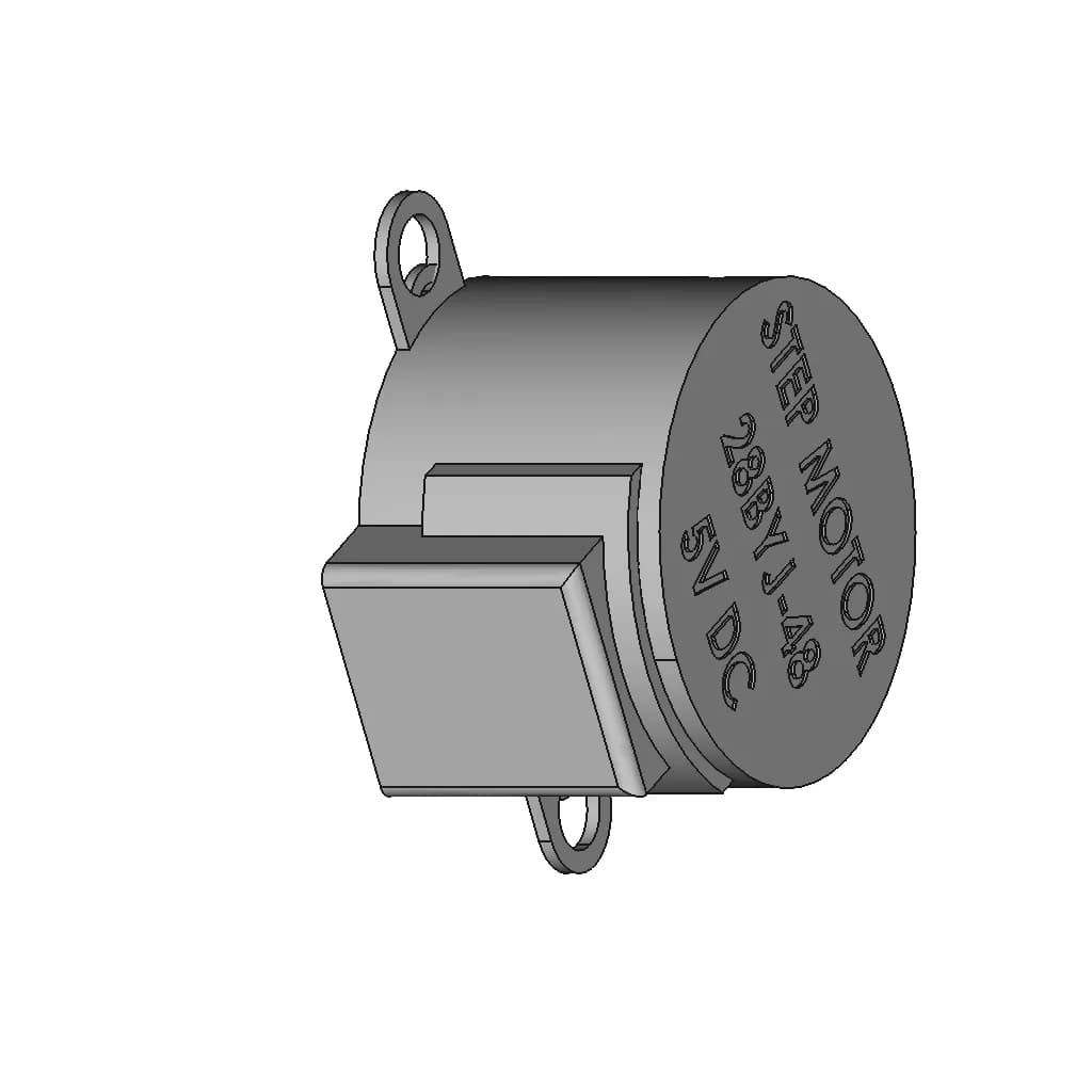 Stepper Motor 28Byj-48 5V Dc - Standard Mechanical Component_60_30_degree_snapshot