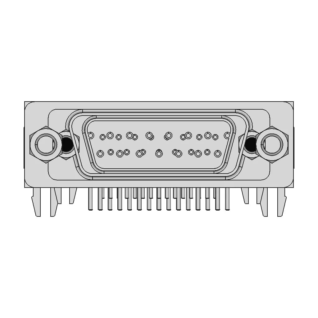 15Pin | High-Quality CAD Model_90_0_degree_snapshot