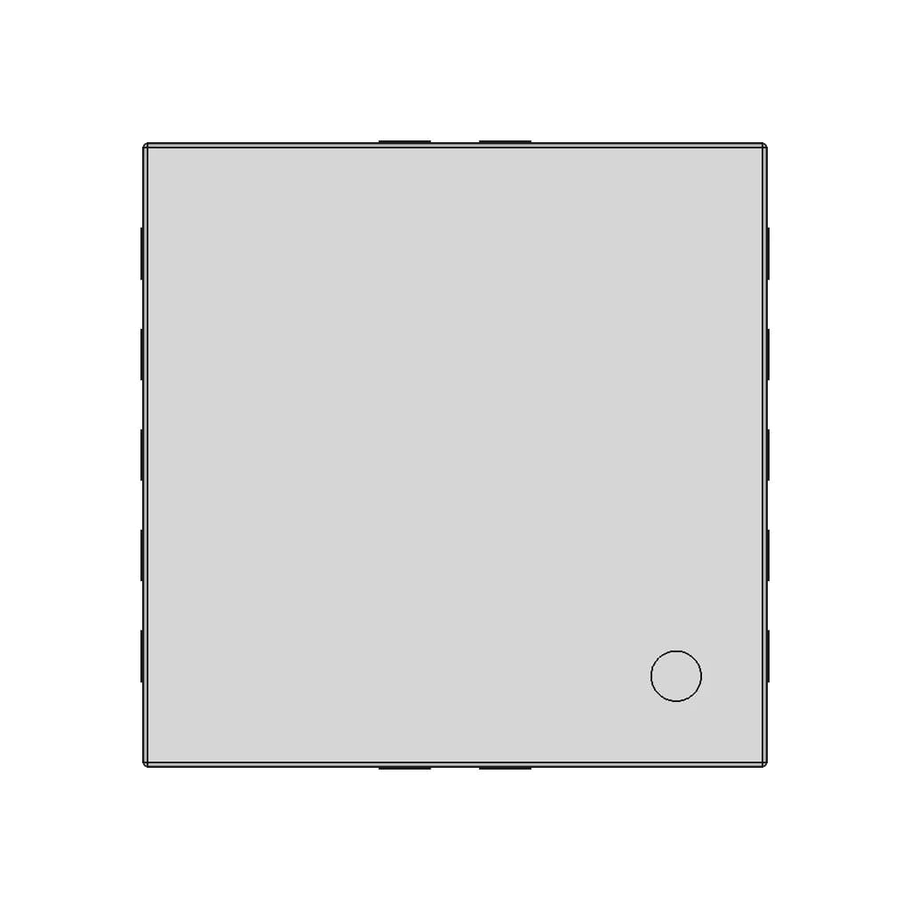 Qfn14 (3Mmx3Mm) Mp9186 20V, 6A Synchronous Step-Down Converter - Downloadable CAD Representation_270_0_degree_snapshot