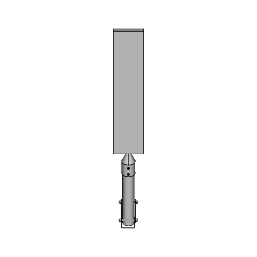 Крепеж Фонаря На Опору | High-Quality CAD Model