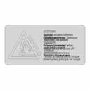Electrical Hazard Label Draft 1 | High-Quality CAD Model_0_0_degree_snapshot