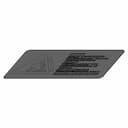 Electrical Hazard Label Draft 1 | High-Quality CAD Model_60_30_degree_snapshot