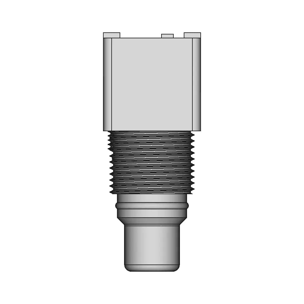Pcb Panel Mount 90 Degree 1-Rca (Aec Rj-255) | High-Quality CAD Model_270_0_degree_snapshot