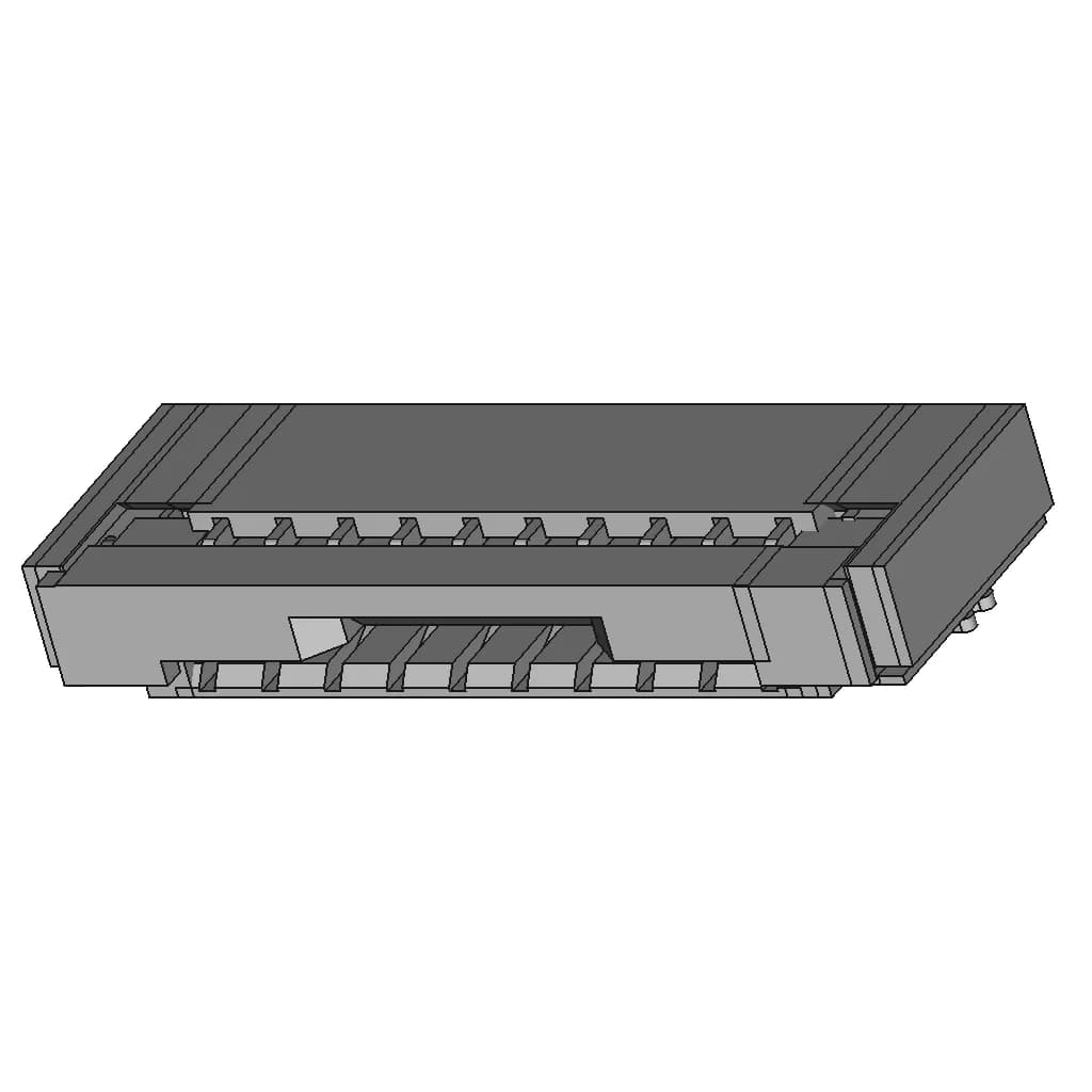 Fpc Ffc 1.0Mm - Standard Mechanical Component_60_30_degree_snapshot