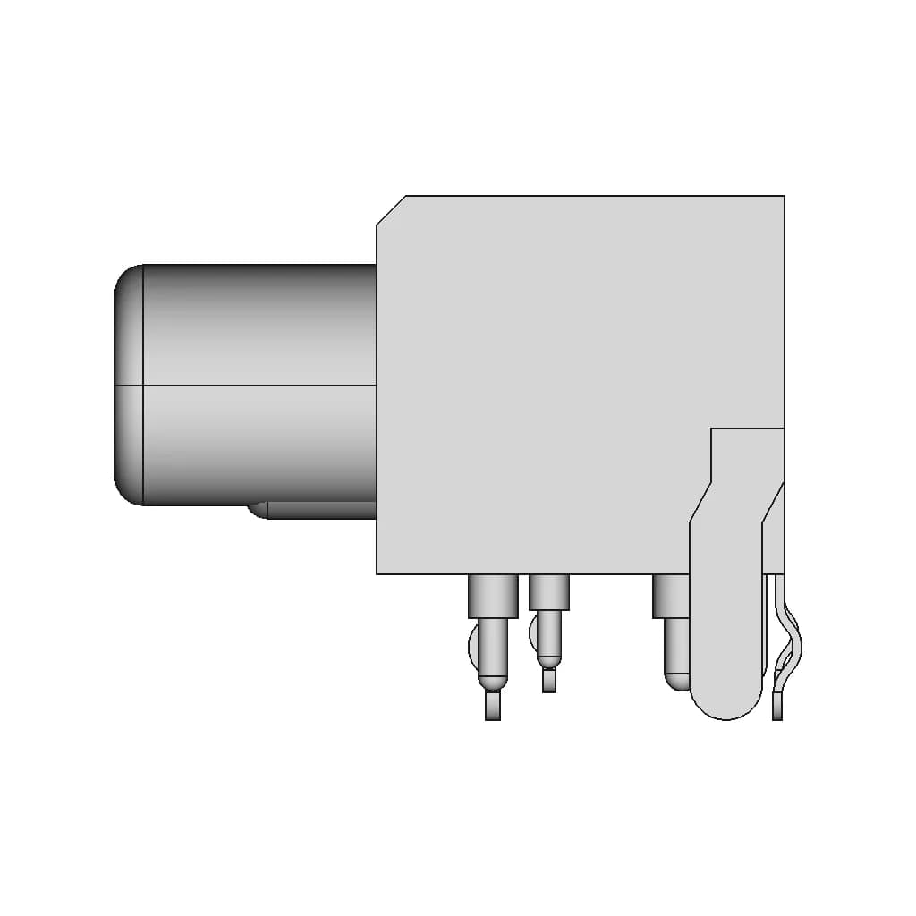 Pcb Mount 90 Degree 1-Rca 972 (Av1-8.4-9A) - Standard Mechanical Component_0_90_degree_snapshot