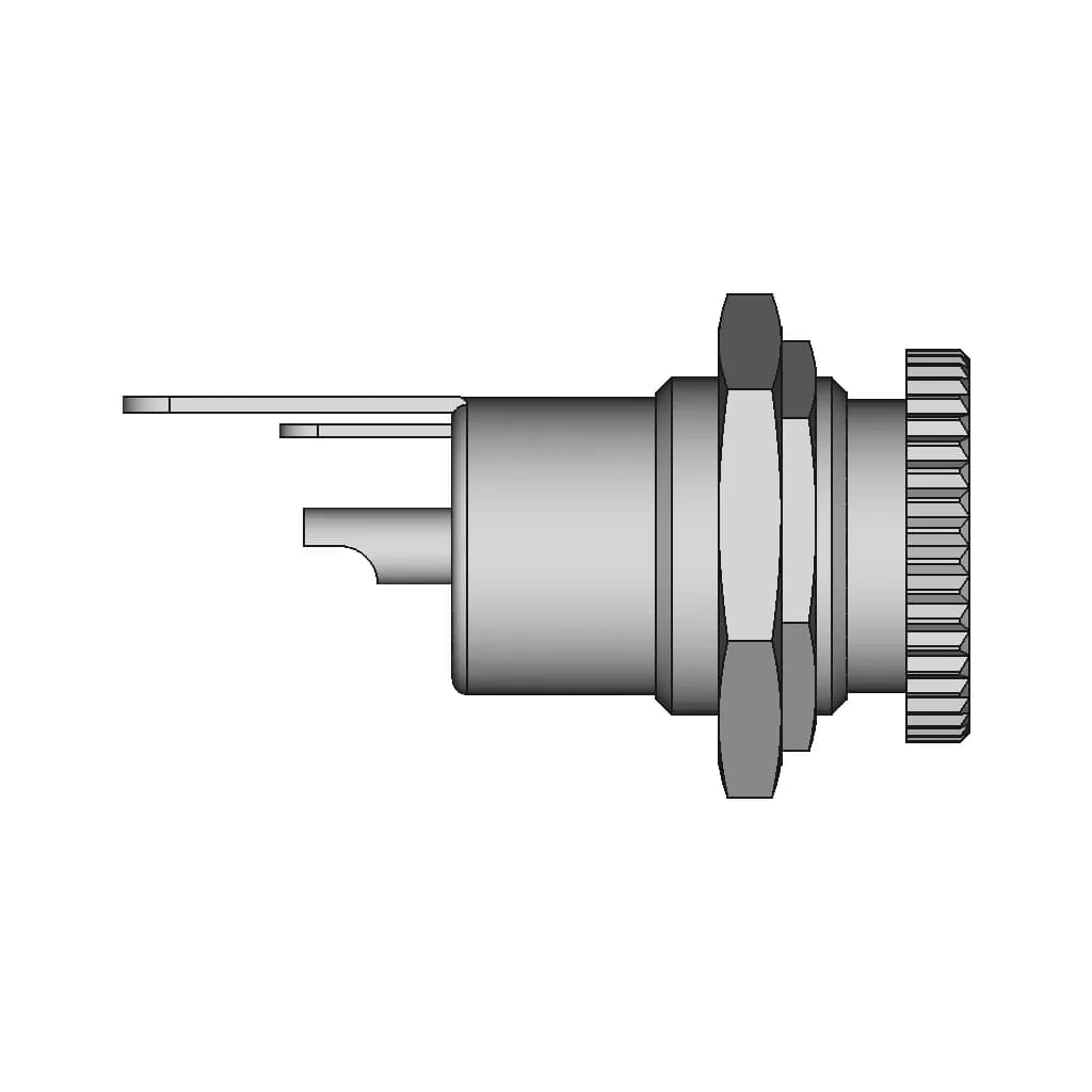 Dc-099 5.5Mm Connector | High-Quality CAD Model_0_270_degree_snapshot