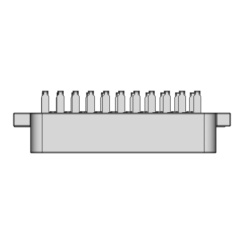 Female Scart 90 Degree Connector (St107R-21) | 3D Engineering Design File_0_0_degree_snapshot