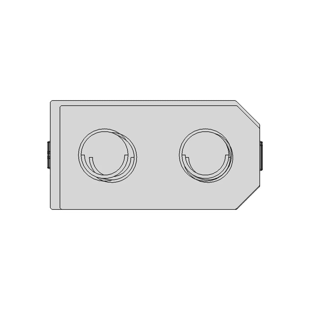 Xt-60U Connector - Standard Mechanical Component_90_0_degree_snapshot