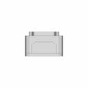 Heavy Duty Bus Bar 300A (4Xm8) - Downloadable CAD Representation_0_90_degree_snapshot