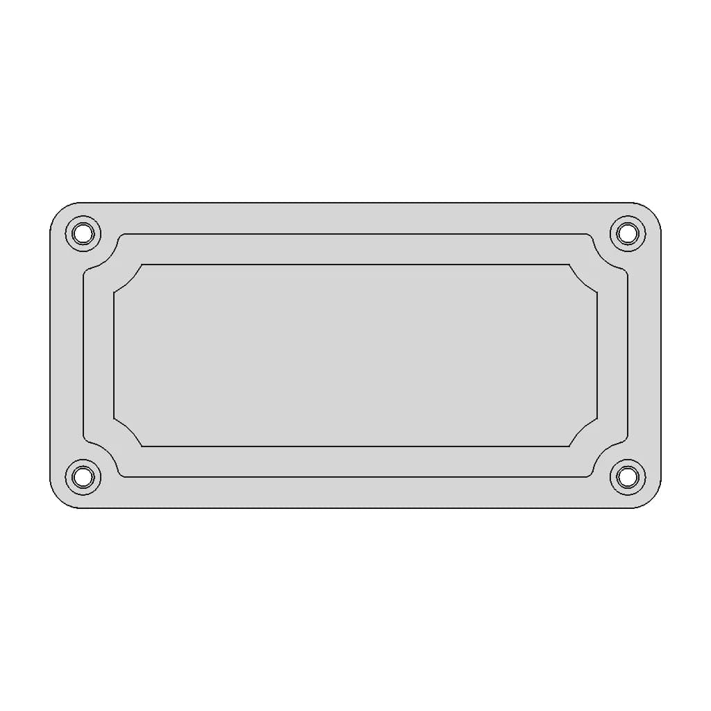 Heavy Duty Bus Bar 300A (4Xm8) - Downloadable CAD Representation_270_0_degree_snapshot