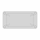 Heavy Duty Bus Bar 300A (4Xm8) - Downloadable CAD Representation_90_0_degree_snapshot