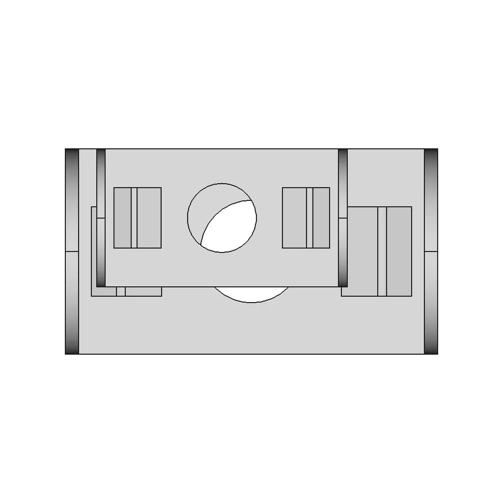 Hjg 4 Led Fog Light - Downloadable CAD Representation_270_0_degree_snapshot