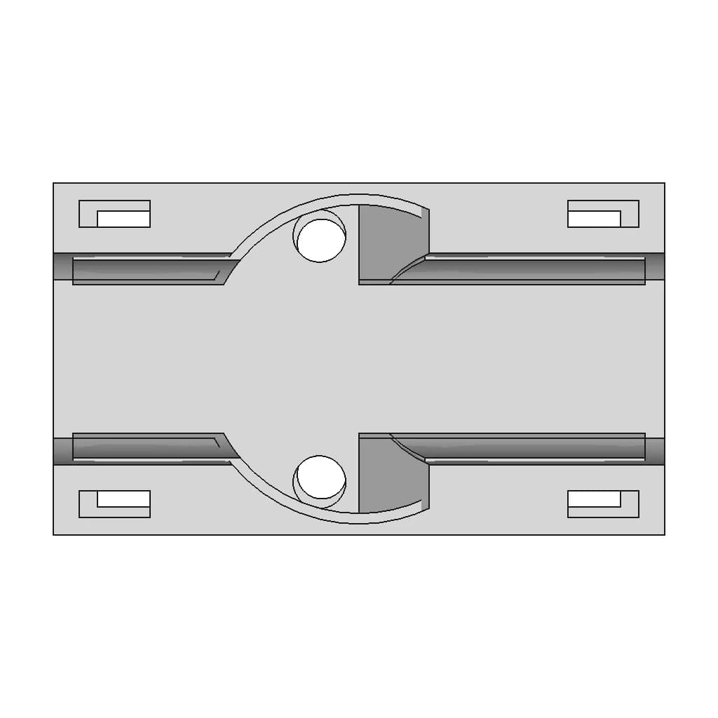 2W 160 15 Montura | 3D Engineering Design File_0_0_degree_snapshot