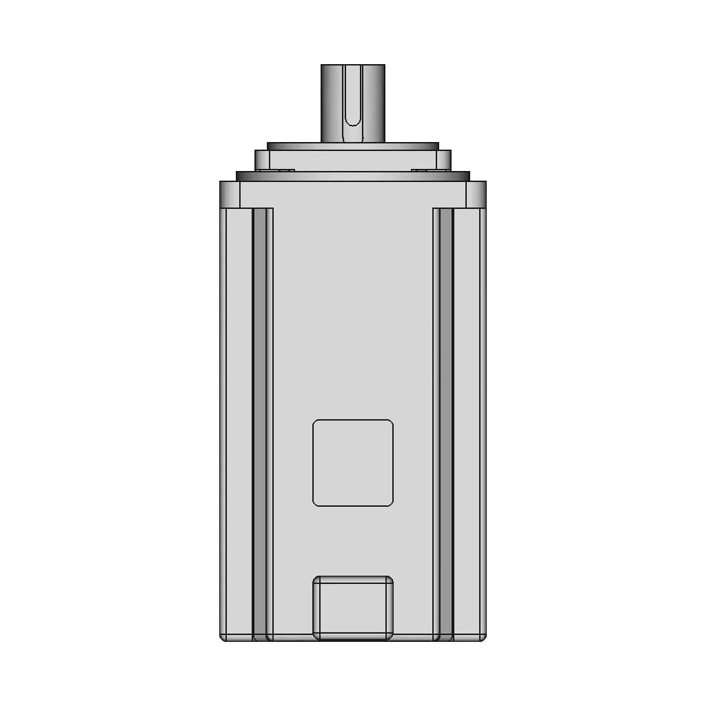Ac Motor Servo - Standard Mechanical Component_270_0_degree_snapshot