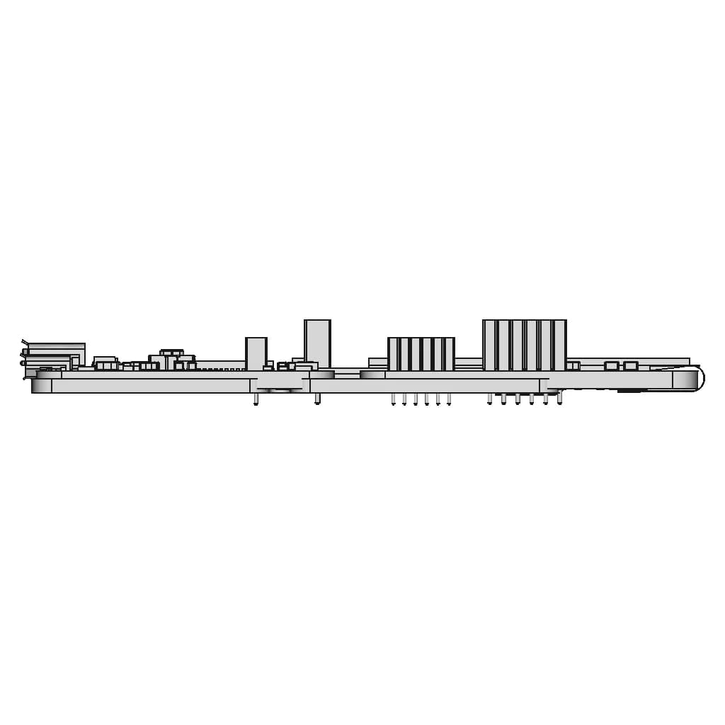 Usb 96X16 Oled Display | High-Quality CAD Model_90_0_degree_snapshot
