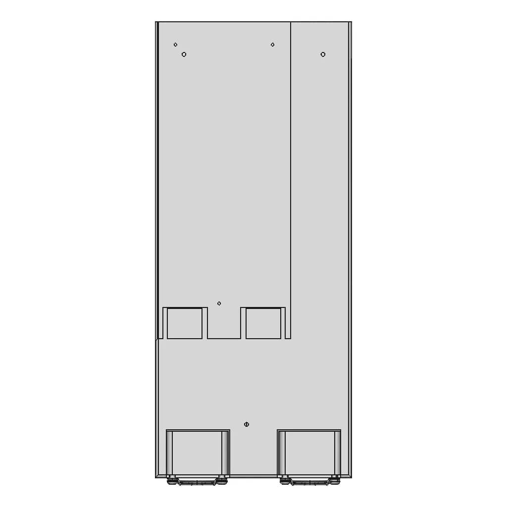 Rsp-2000-48 Meanwell Power Supply | High-Quality CAD Model_90_0_degree_snapshot