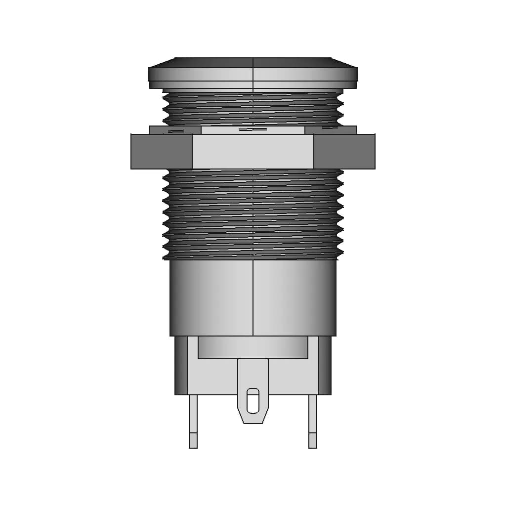 12Mm Metal Push Button Switch With Led | 3D Engineering Design File_0_270_degree_snapshot